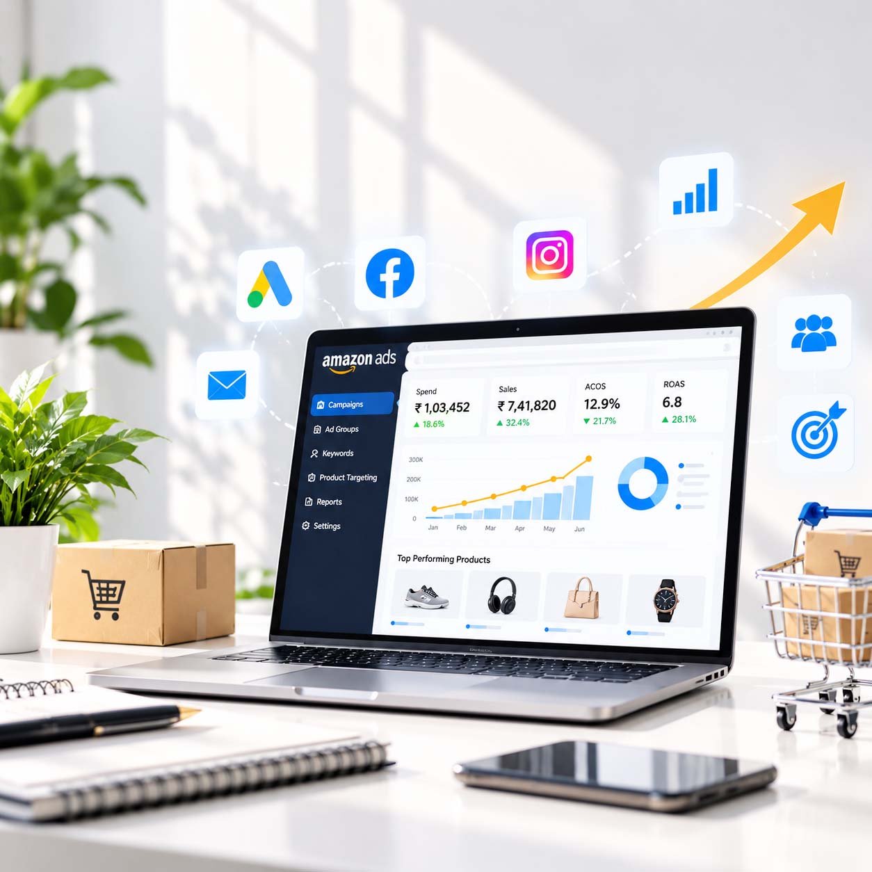 Premium product presentation for enhanced brand content